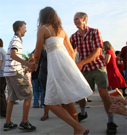 Teens dance