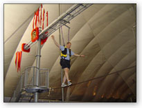 Greg on the high wire